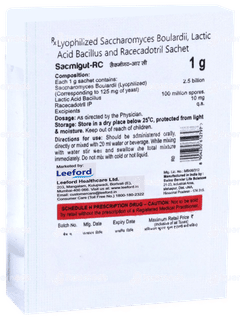 Sacmigut Rc Orange Flavour Sachet 1gm Sacmigut Rc Orange Flavour Sachet 1gm